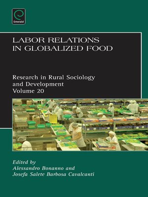 cover image of Research in Rural Sociology and Development, Volume 20